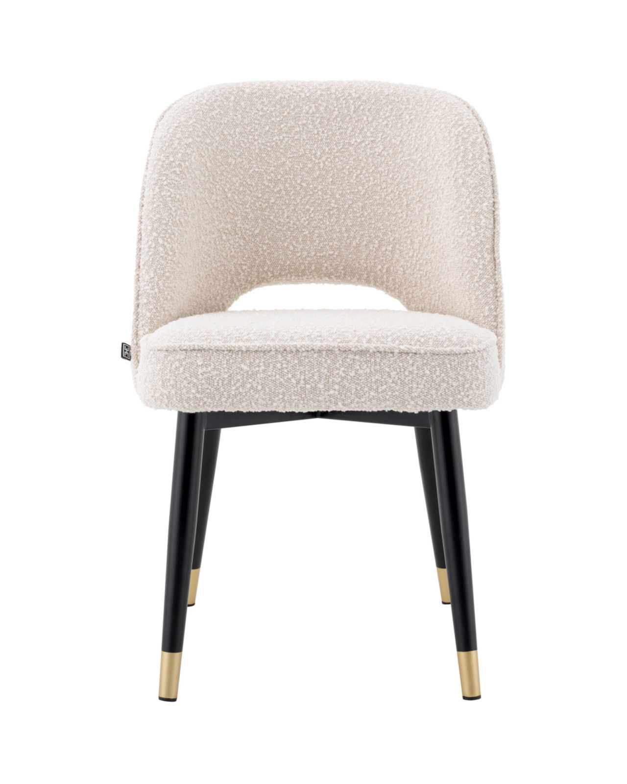 Cliff spisestole bouclé cream 2-pak