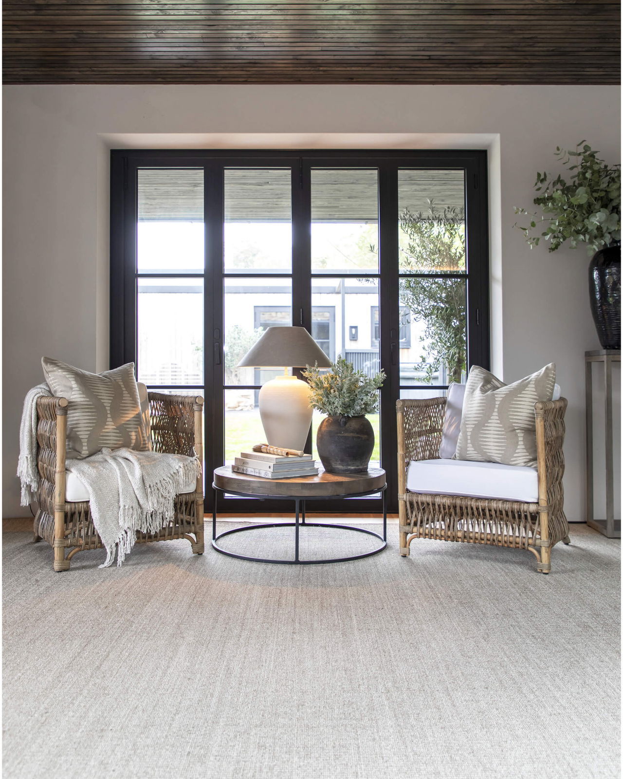 Danilo Cushion Cover Off-white/Beige