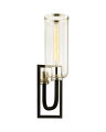 Aeon vegglampe svart