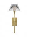 Blaze 14" Sconce Natural Brass