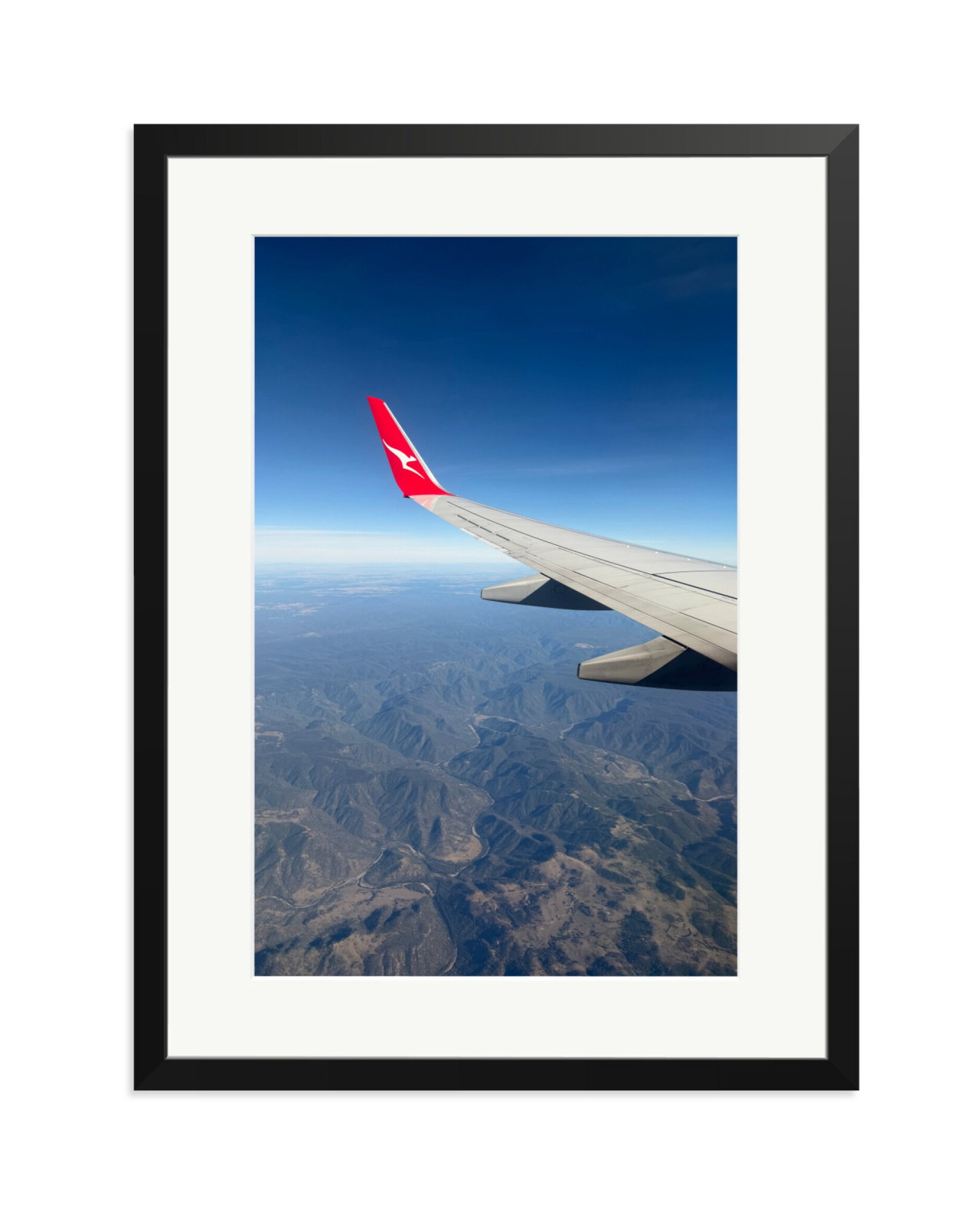 Flying into Melbourne Black / XL