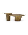 Pierro Coffee Table Vintage Brass Set of 2