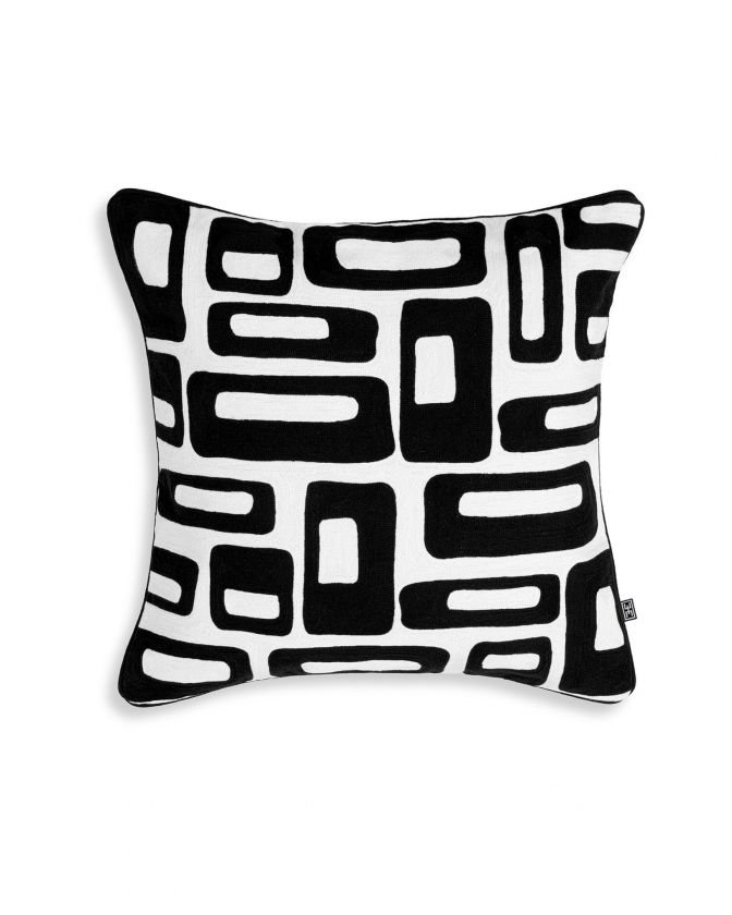 Cerva Cushion Black/White
