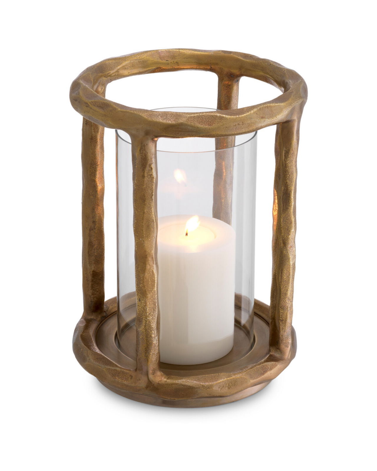 Thorne kynttilälyhty antiikki messinki