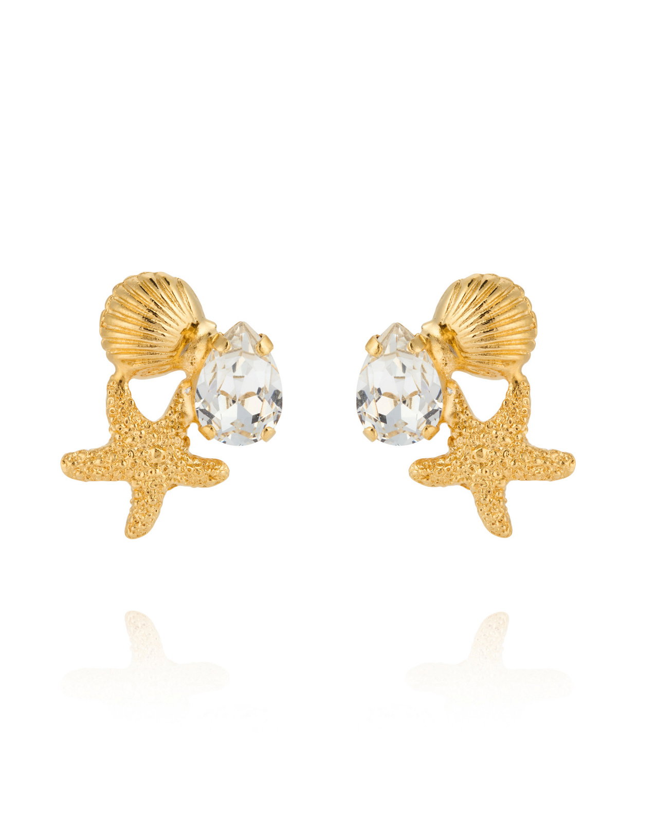 Seascape Crystal Earrings