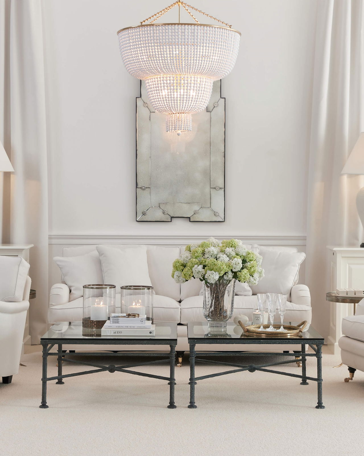 Howard Heritage Sofa 3-Sitzer off-white