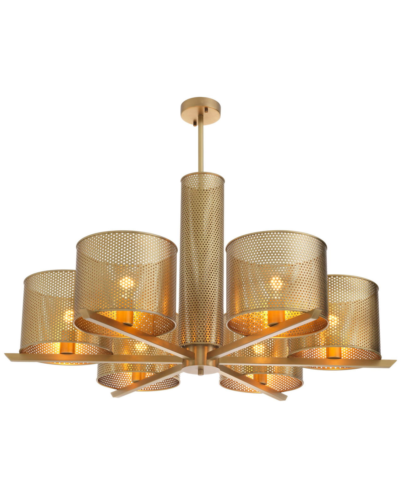 Morrison taklampa mässing OUTLET