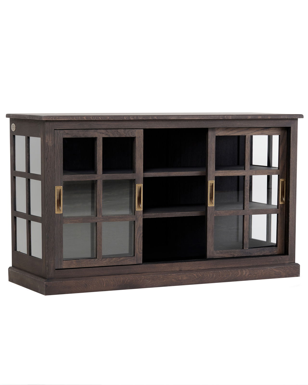 Seethrough skåp mountain wenge