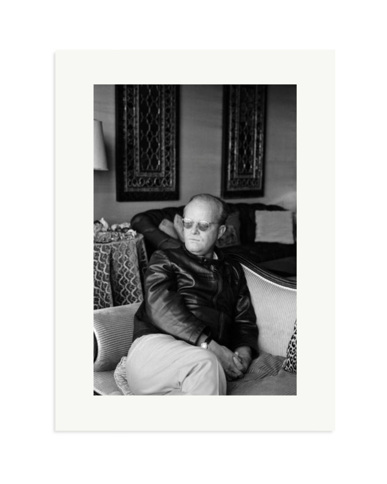 Truman Capote Print Only / XL