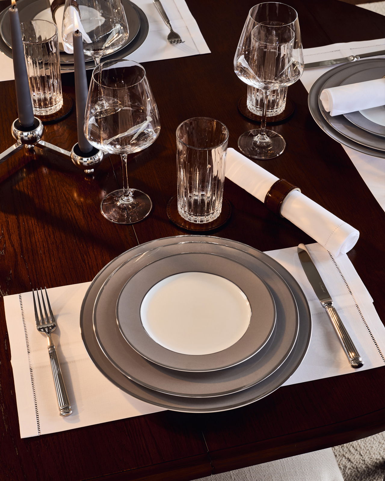 Fairmont Charger Plate Grey