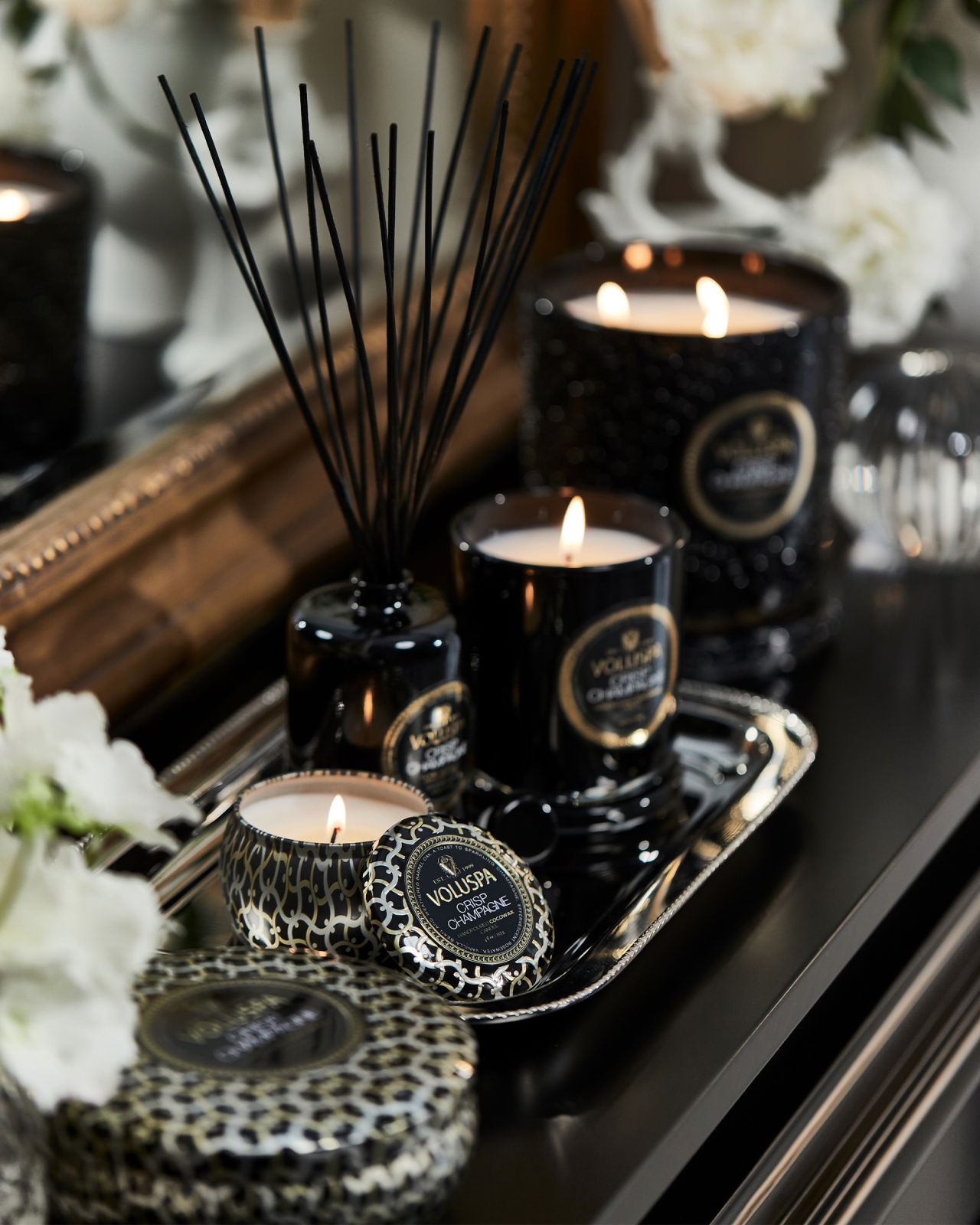 Crisp Champagne doftljus 1-wick