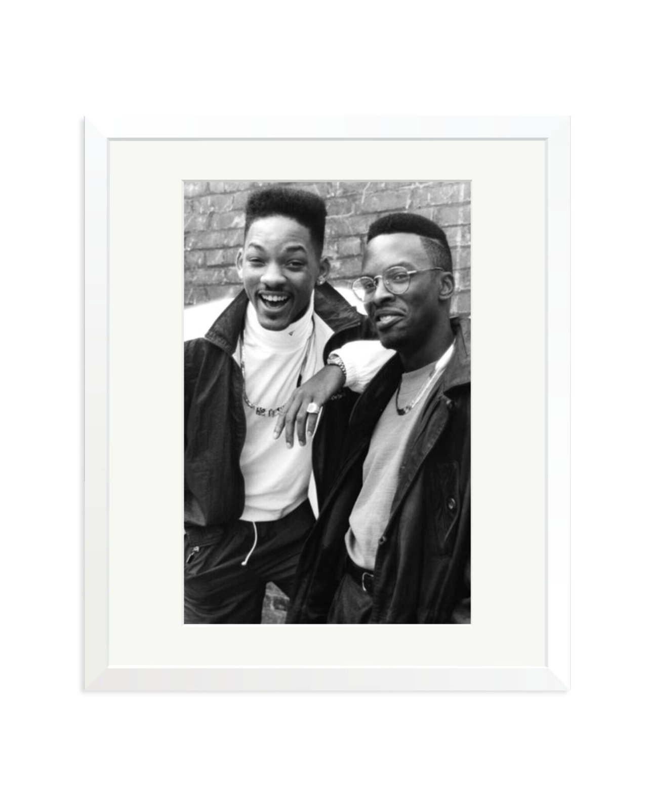 DJ Jazzy Jeff & The Fresh Prince Will Smith White / Large