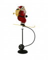 Skiing Santa Decoration