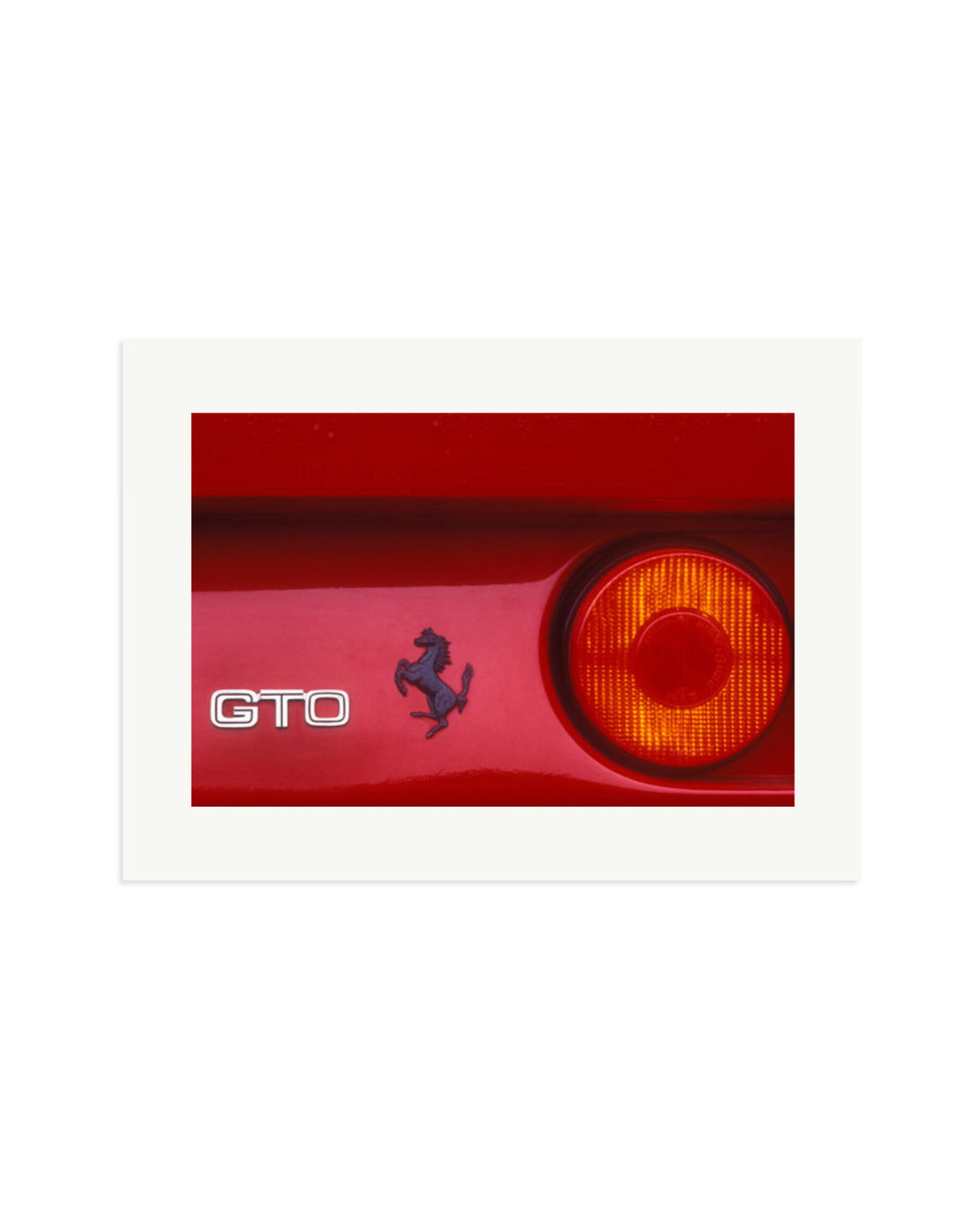 Ferrari 288 badge Print Only / XL