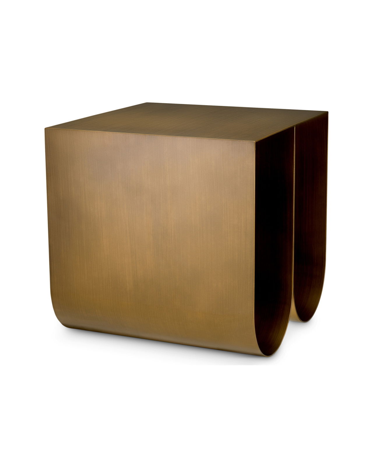 Rafaello sidobord borstad mässing