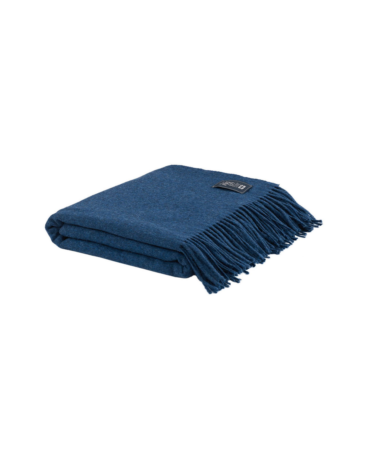 Livigno indigo throw