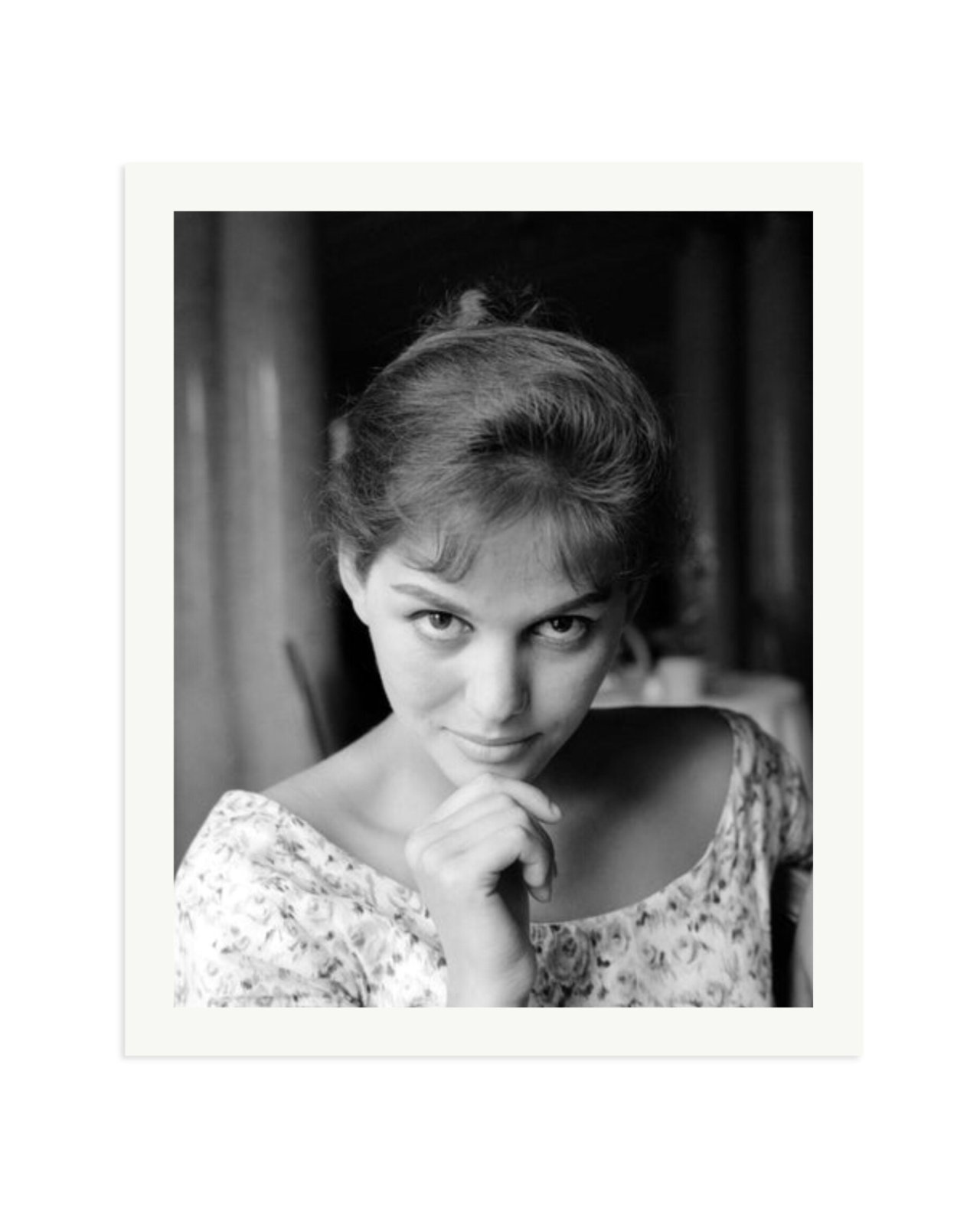 Claudia Cardinale in 1958 Print Only / XXL