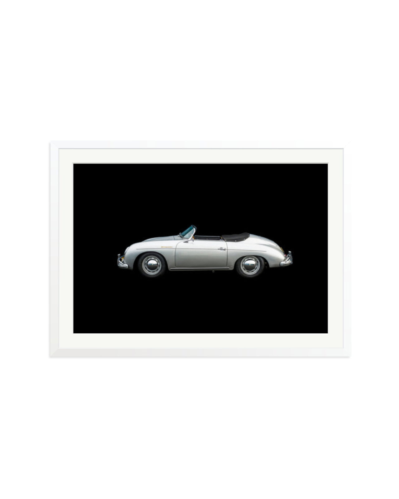 Porsche 356 Speedster White / XXL