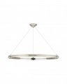 Paxton 40" Ring Chandelier Polished Nickel