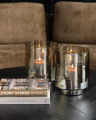 Reef Candle Holder Smoke Brown