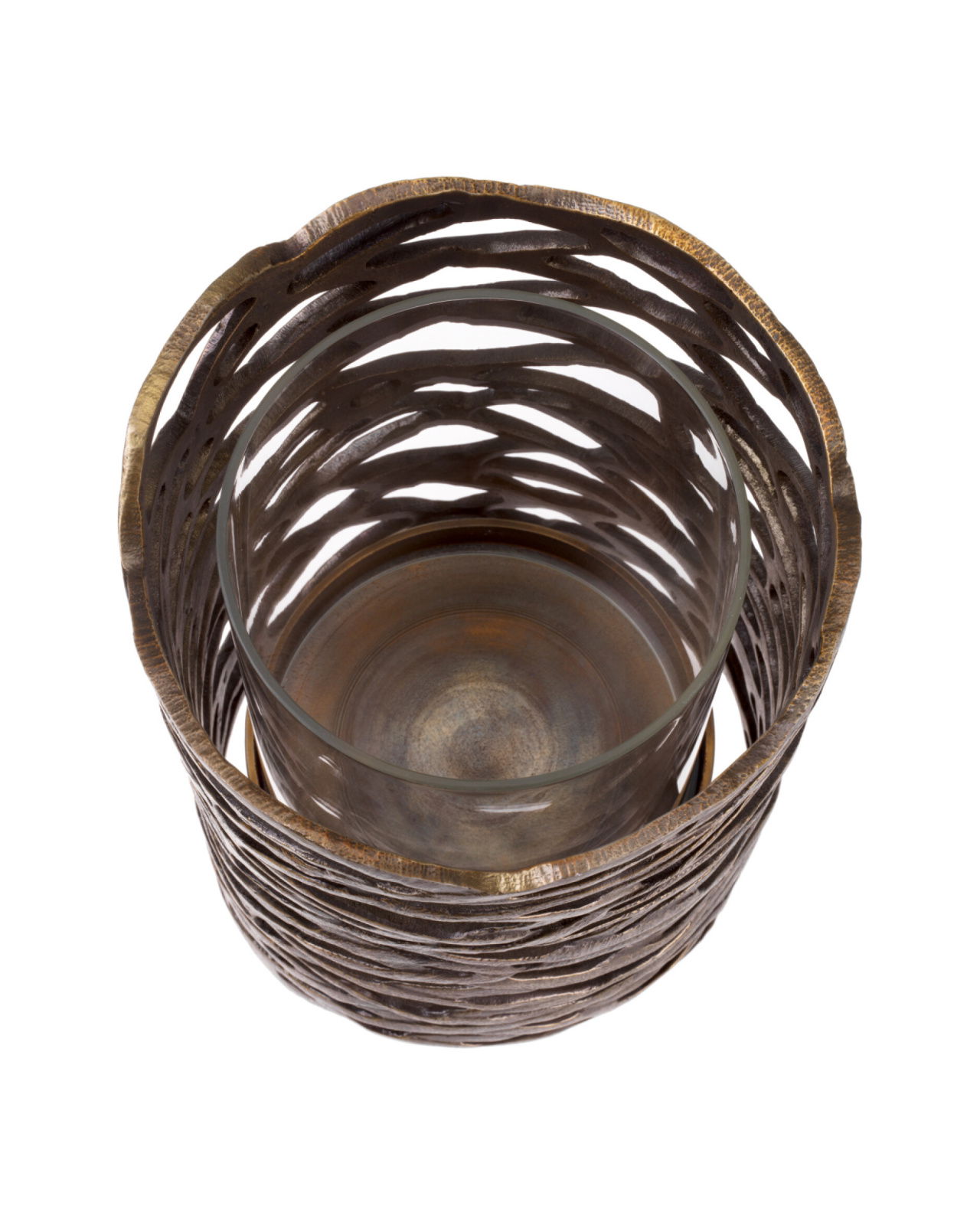 Lanai Hurricane Vintage Brass