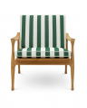 Manzo Florent Green Armchair
