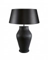 Fiora black table lamp