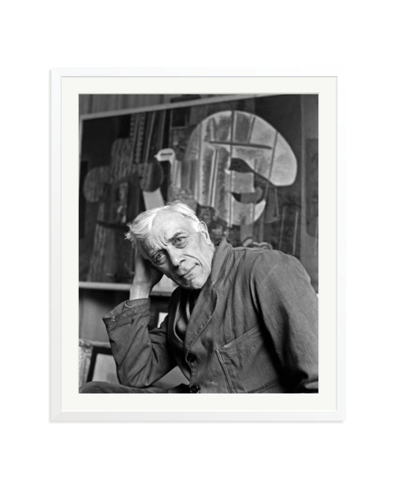 Georges Braque White / XXL