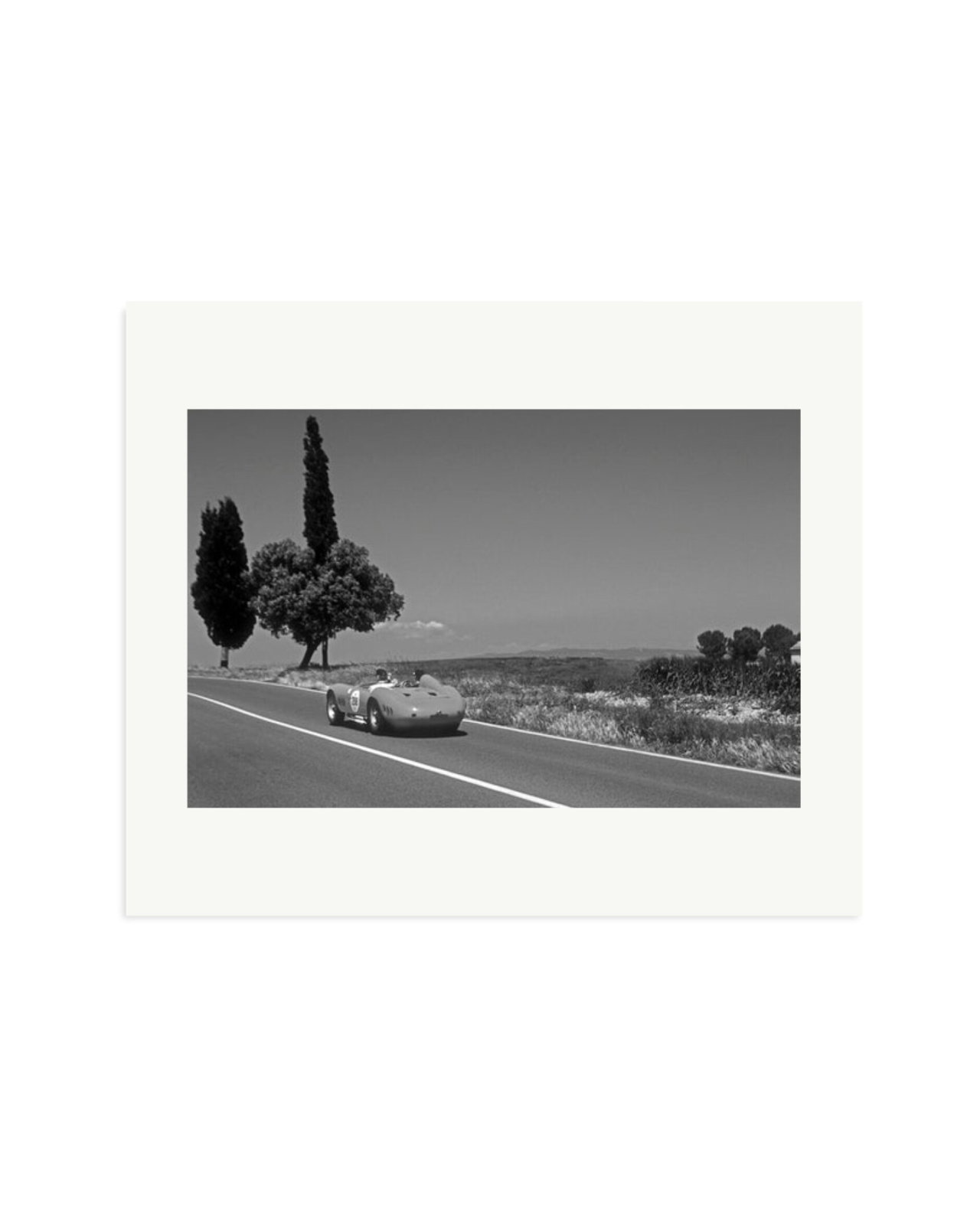 Maserati 300S in Italy Print Only / Large