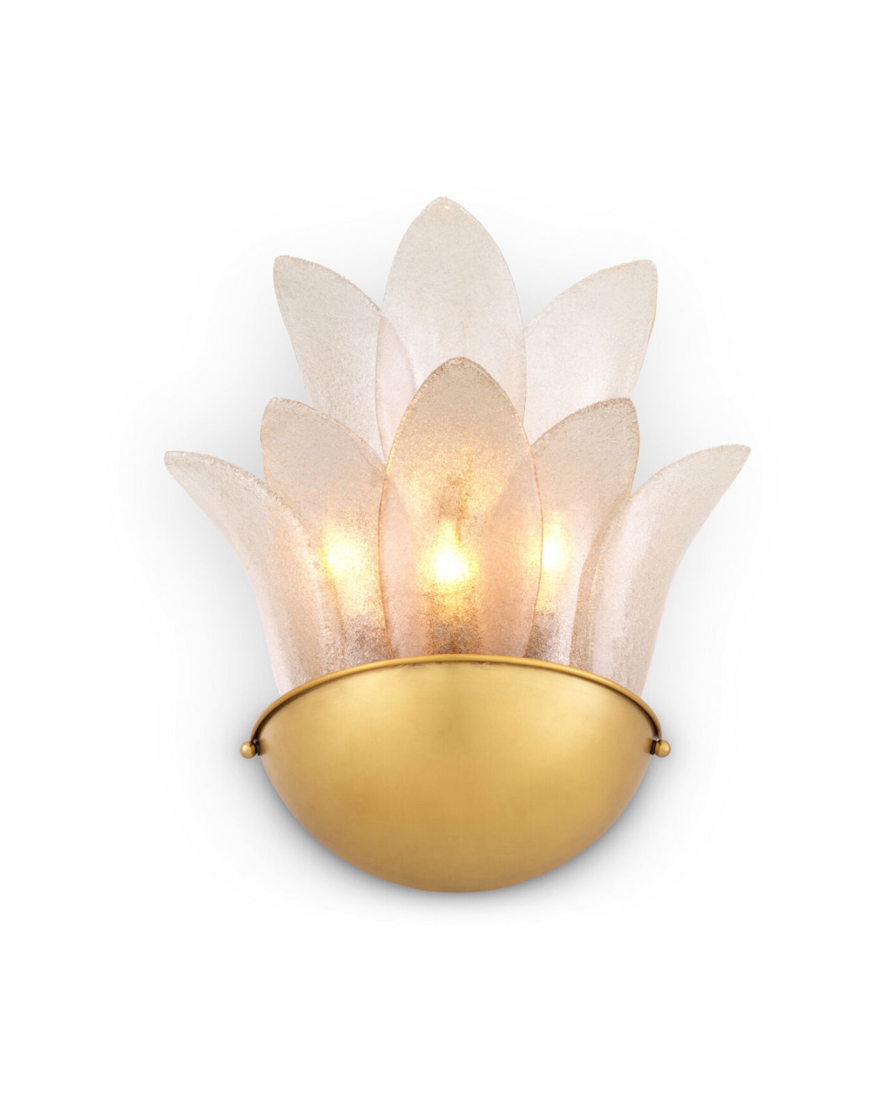 Melrose wandlamp antiek messing