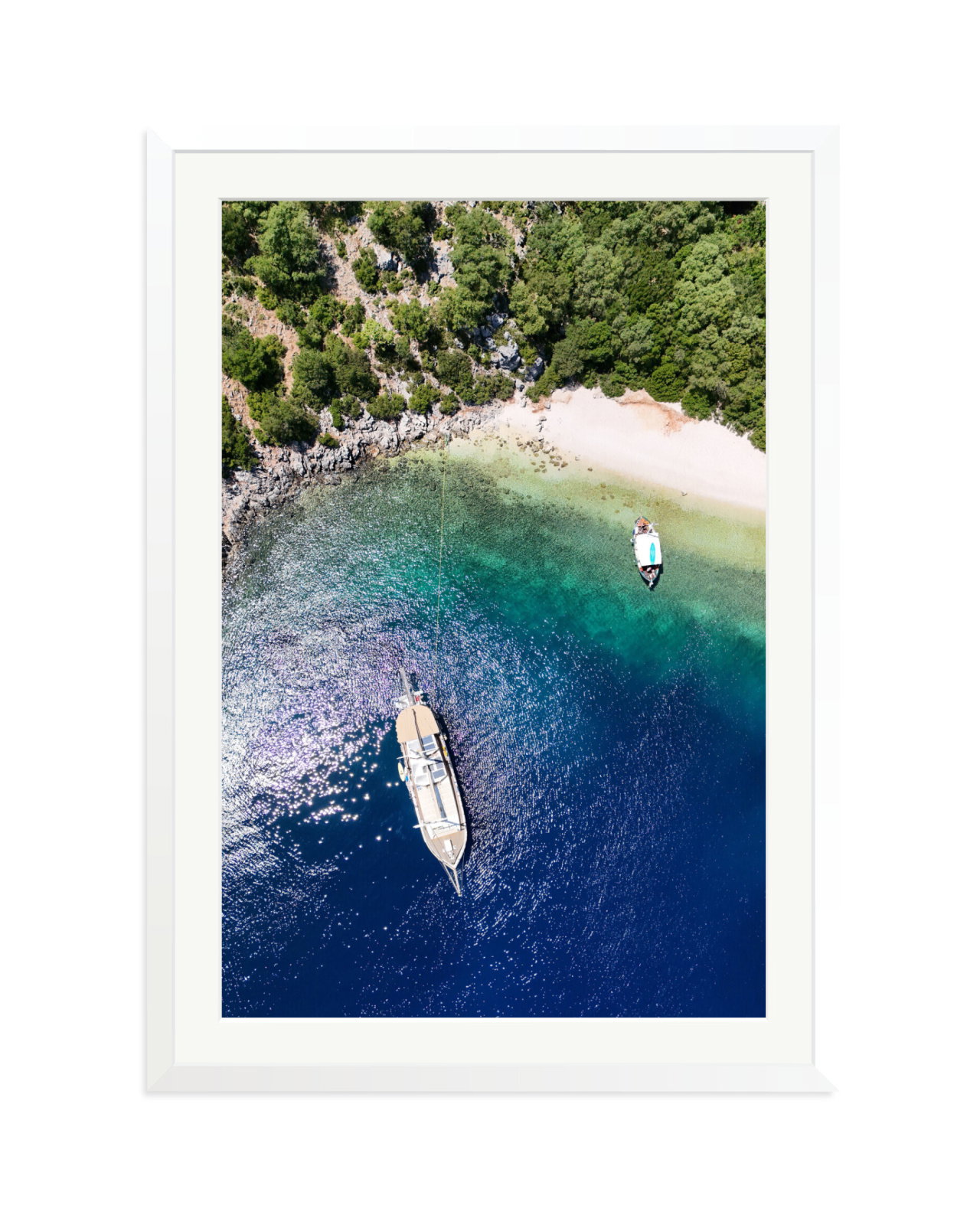 Sailing in Kefalonia White / XXL