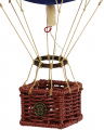 Travels Light Hot Air Balloon Velvet Blue