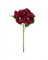 Kunstig Hortensia stilk burgundy