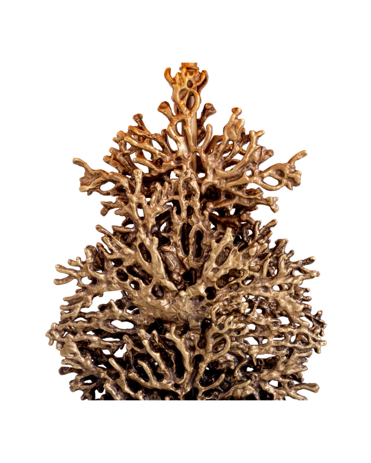 Corallo bordslampa antik mässing