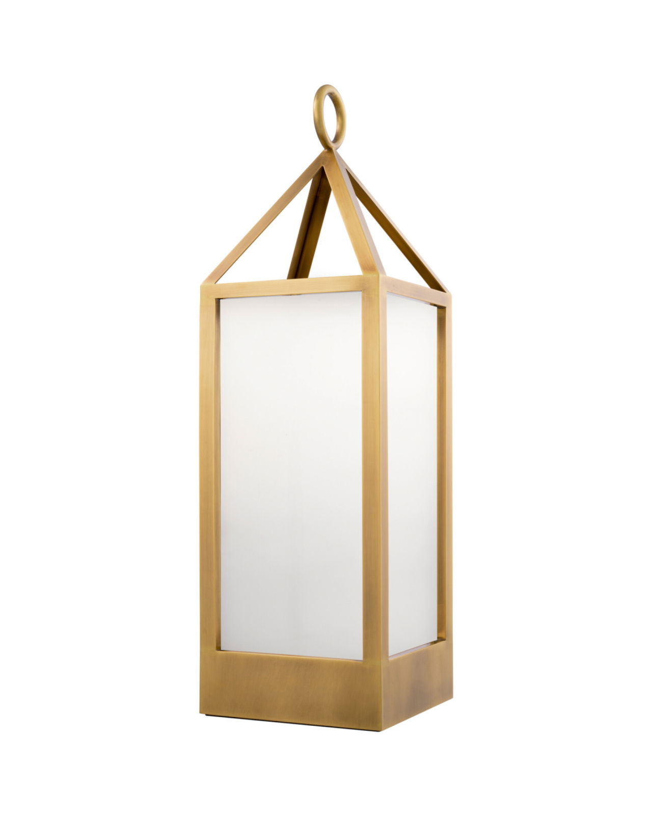 Riserva golvlampa antik mässing L