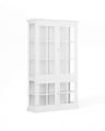 Seethrough Display Cabinet Classic White