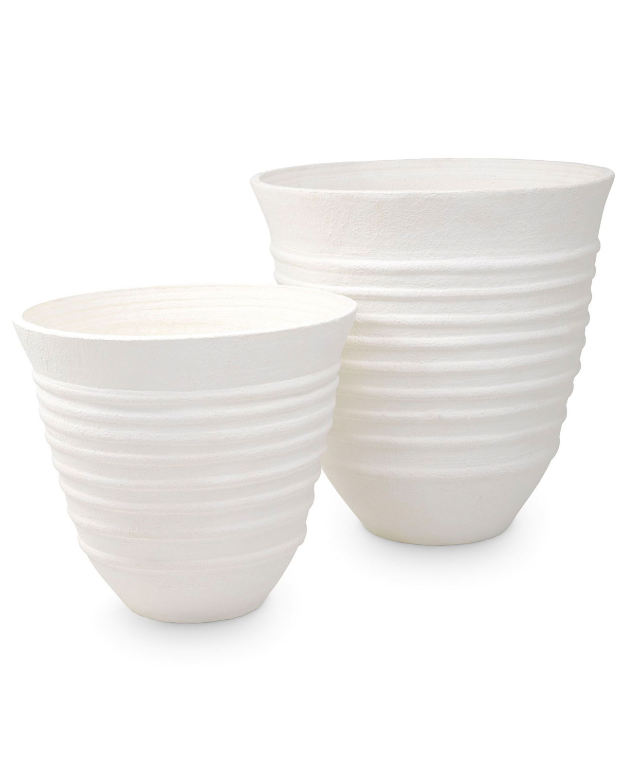 Herrera Flower Pots White