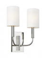 Brianna Double Sconce Nickel