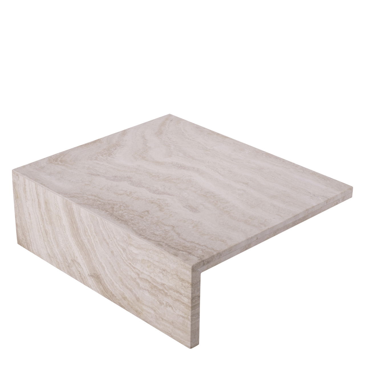 Amara soffbord travertin