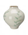 Evanthe vase white/green