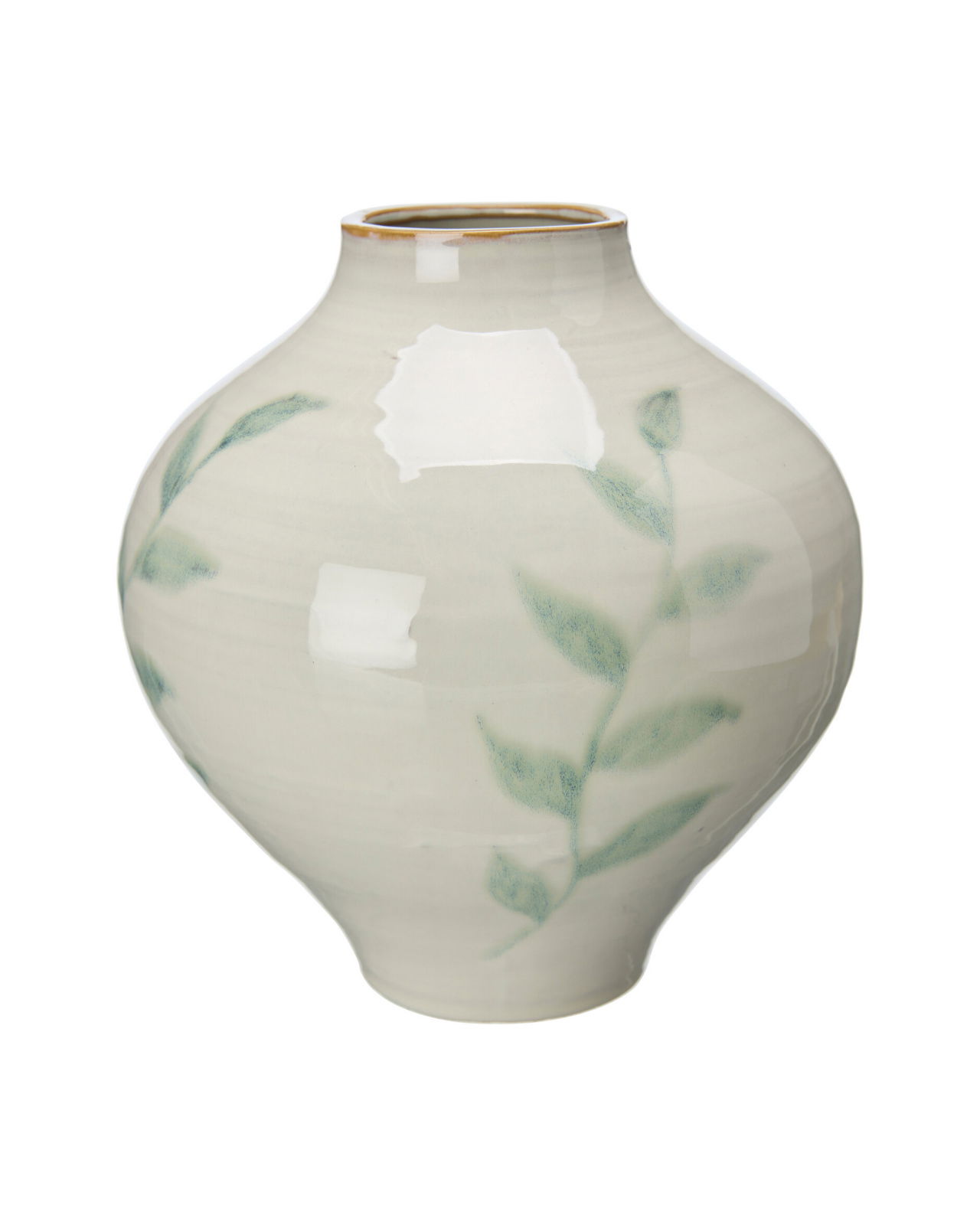 Evanthe vase white/green