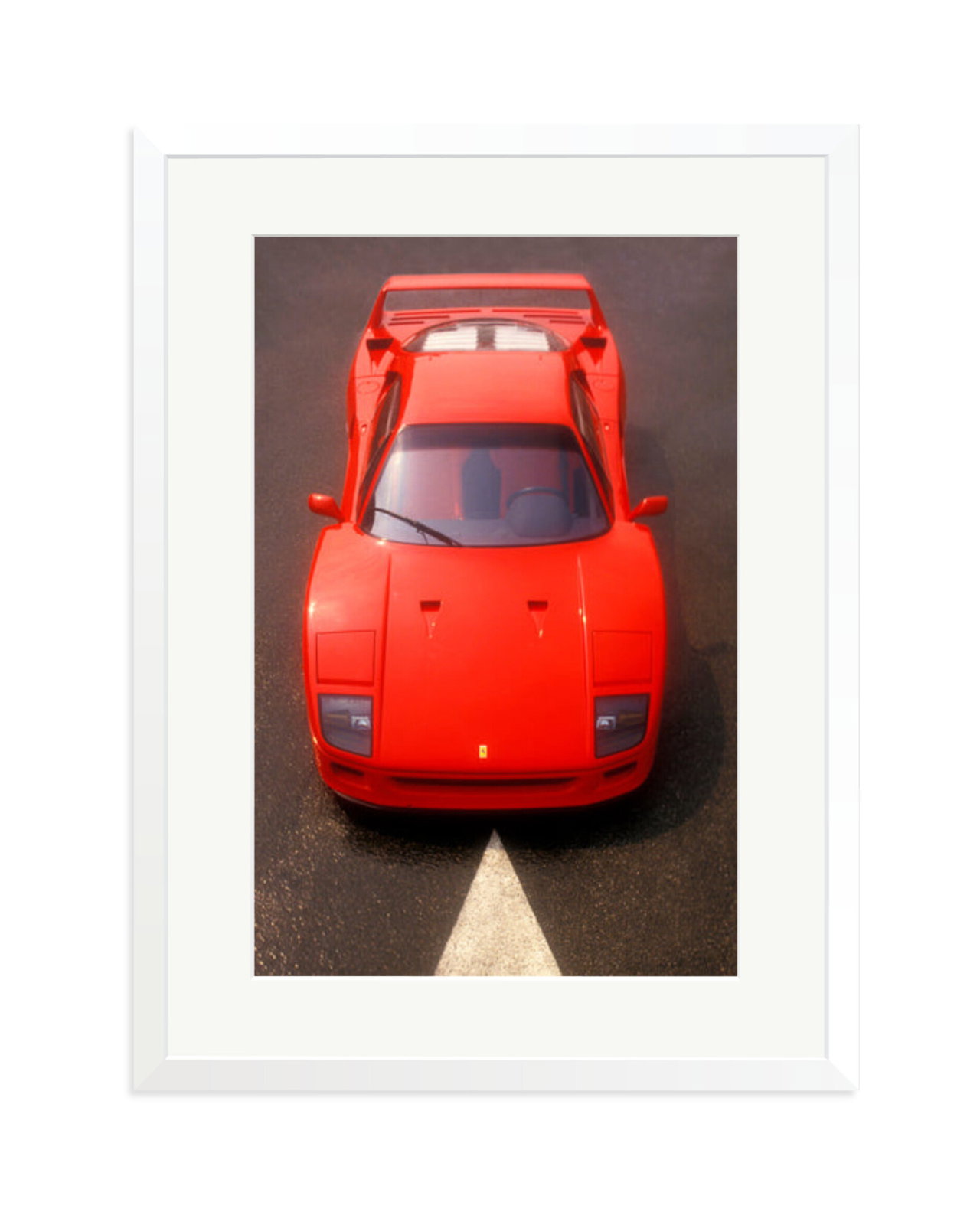 F40, '87 White / XL
