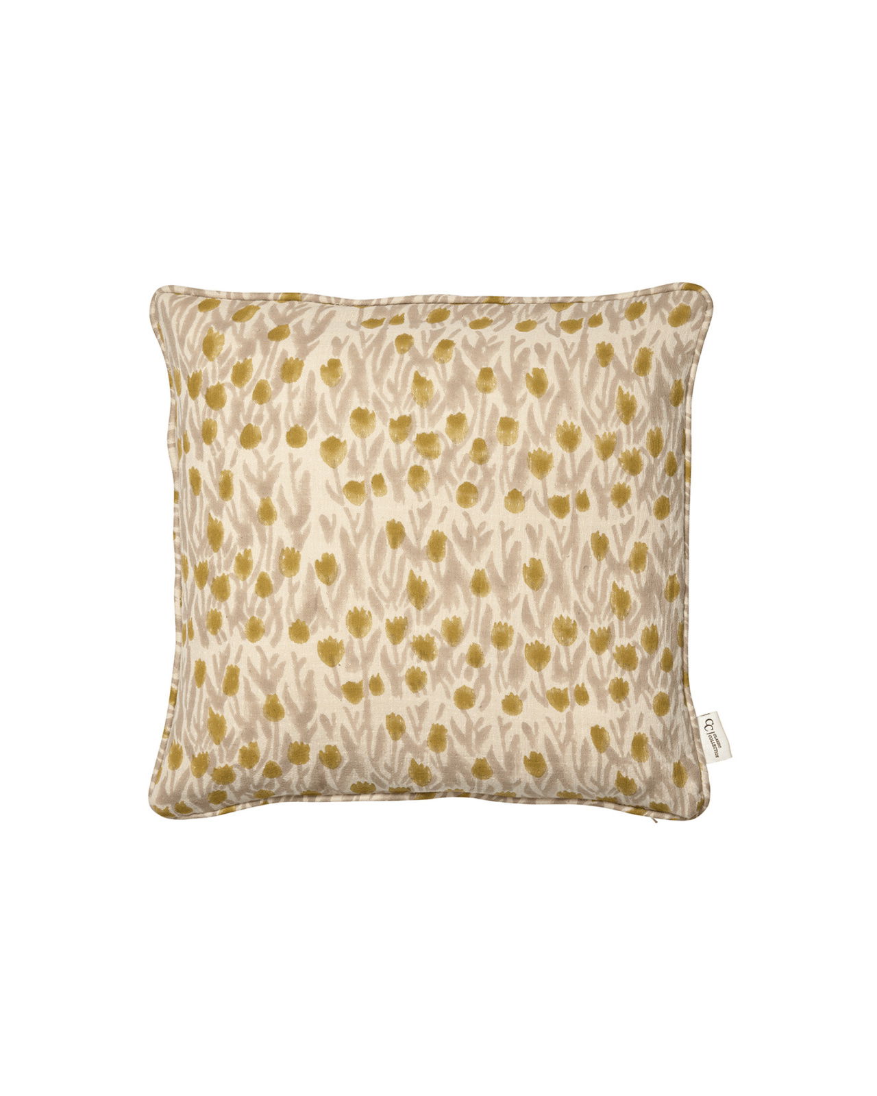 Tulip Cushion Cover Yellow