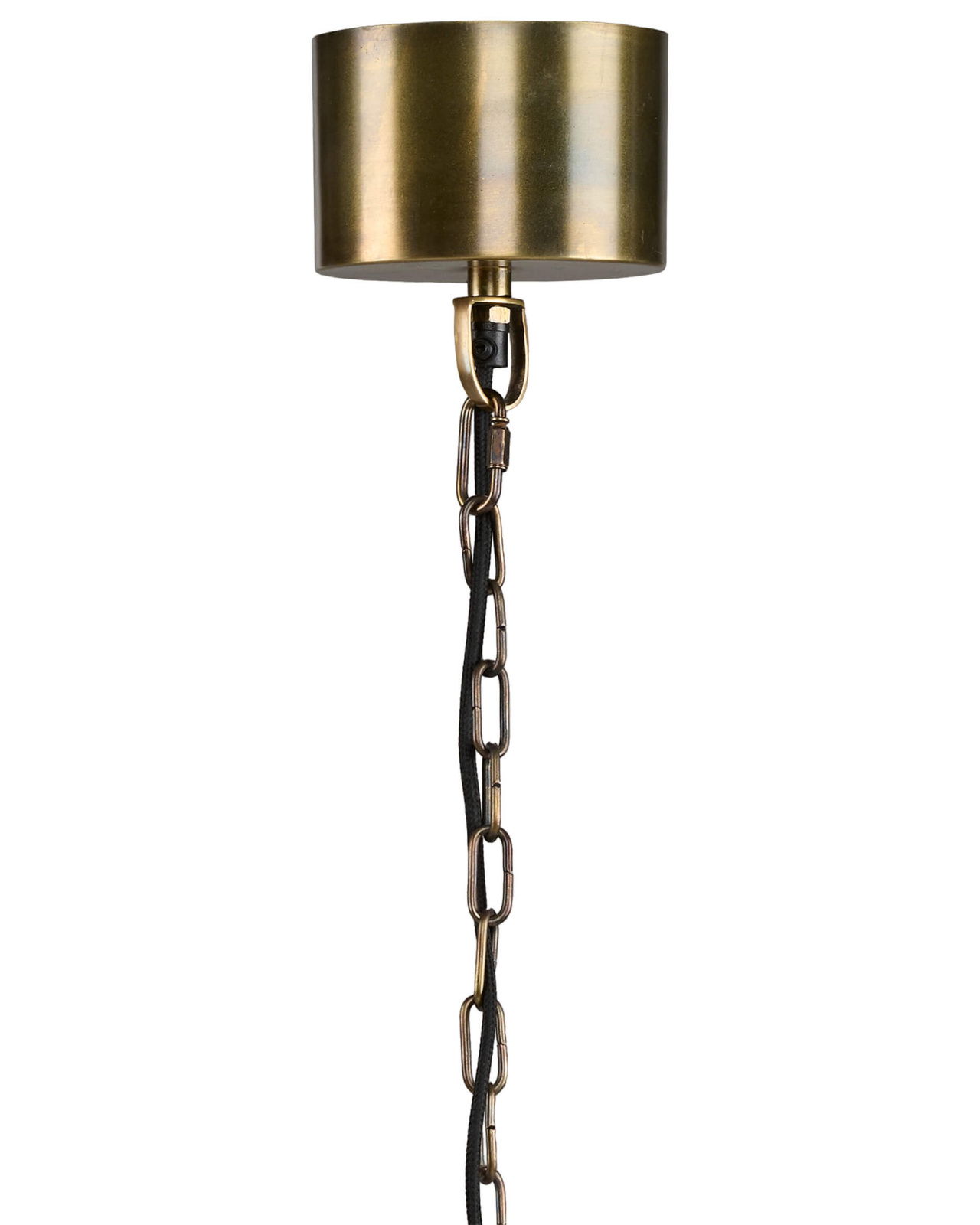 Armando taklampa antik mässing