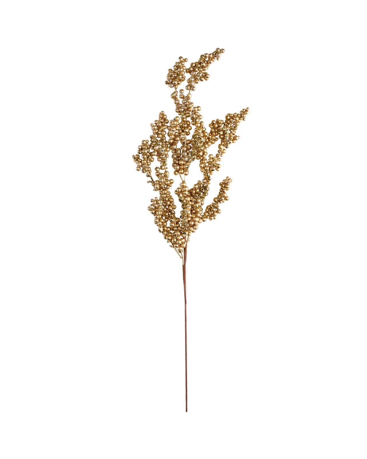 Hazel kvist juldekoration guld