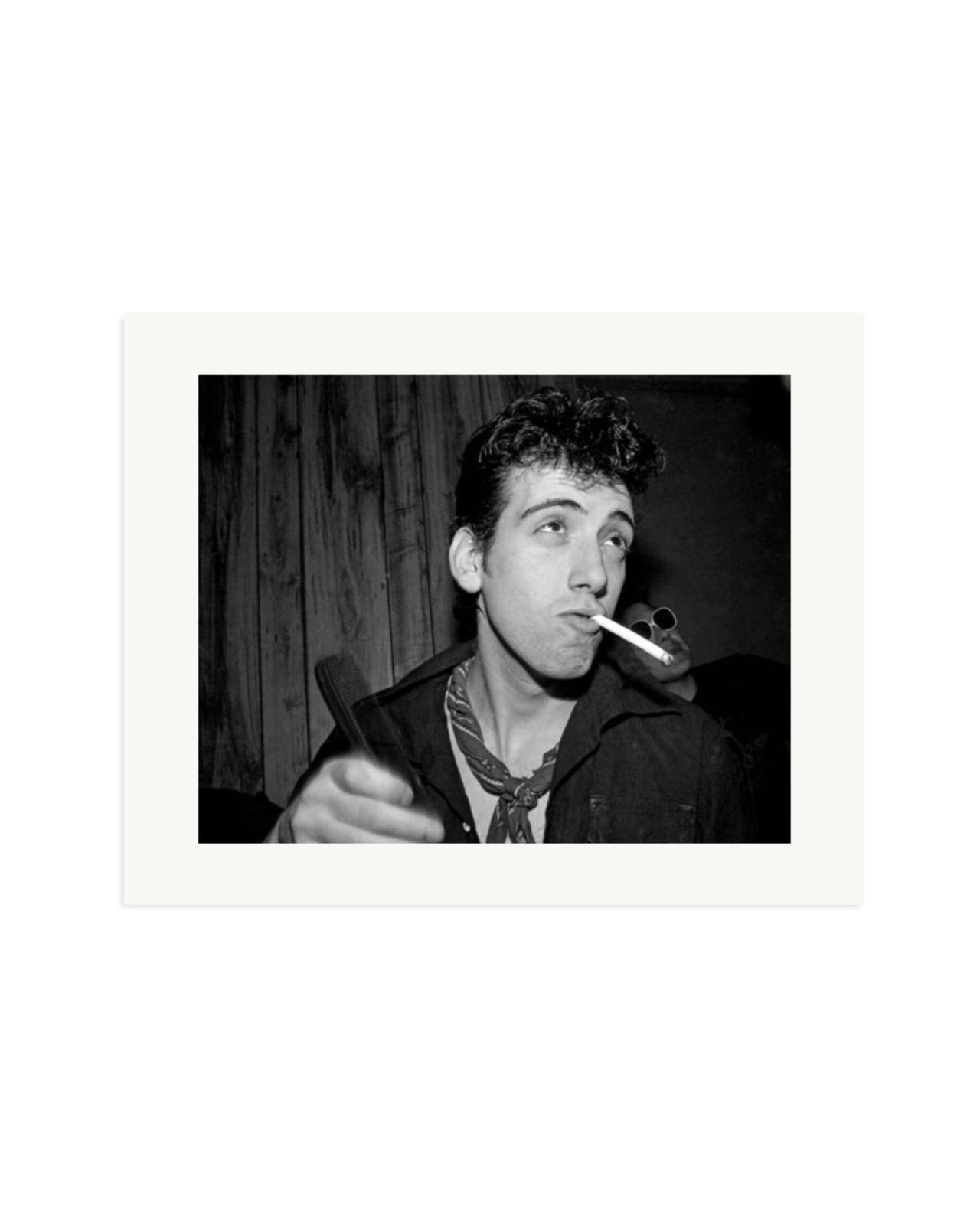 Mick Jones of The Clash Backstage 1979 Print Only / XL