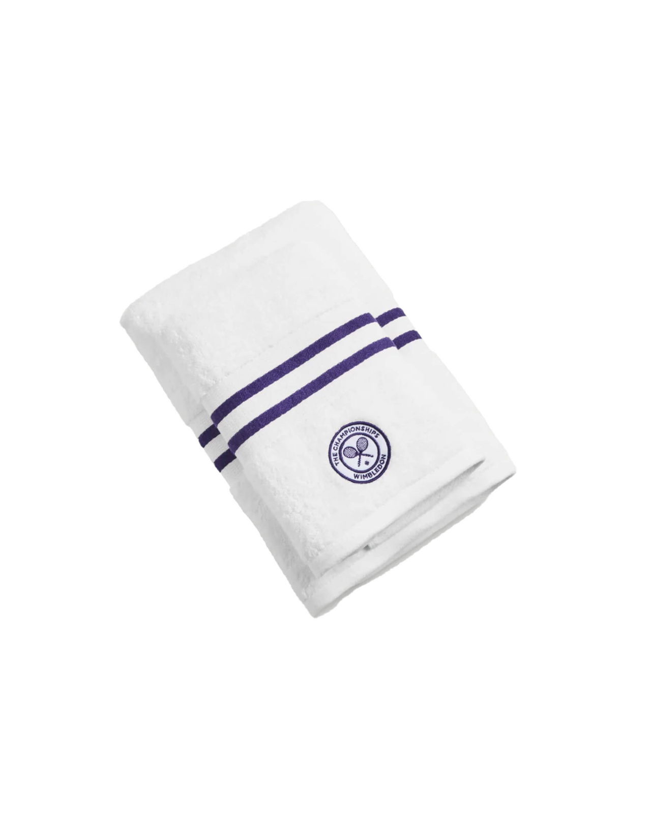 Wimbledon Baseline Stripe handduk lila 2-set