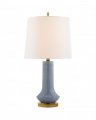 Luisa Large Table Lamp Polar Blue Crackle