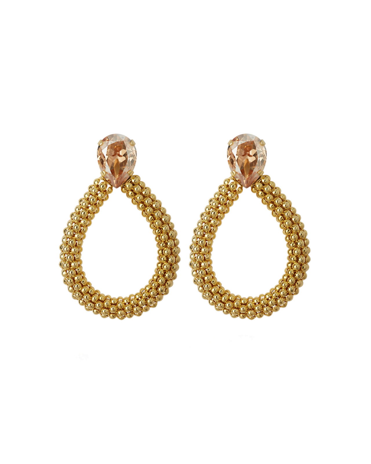 Classic Rope Earrings Golden Shadow