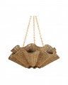 Hayworth Chandelier Vintage Gold Leaf